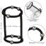 Насадка на пеніс Steel Beaded Silicone Enhancer Cage, чорна - Фото №8