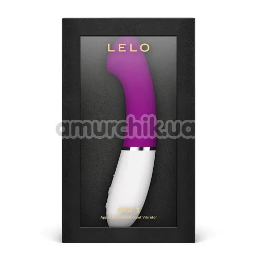 Вибратор Lelo Gigi 3 Deep Rose (Лело Джиджи 3 Дип Роуз), пурпурный