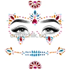Прикраса для обличчя Leg Avenue Day of the Dead Skeleton Face Jewels, мультикольорова - Фото №1