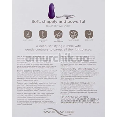 Вибратор We-Vibe Touch Ruby (ви вайб тач рубиновый)