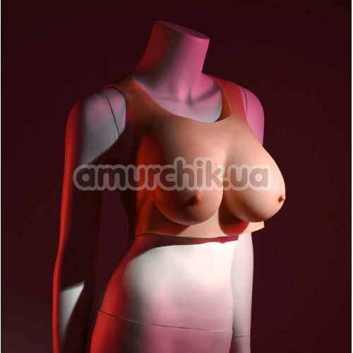 Накладні груди Gender X Undergarments Plate D-Cup, тілесні