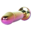 Анальная пробка с радужным кристаллом Exclusivity Jewellery Multicolour Penis Plug М, радужная - Фото №6