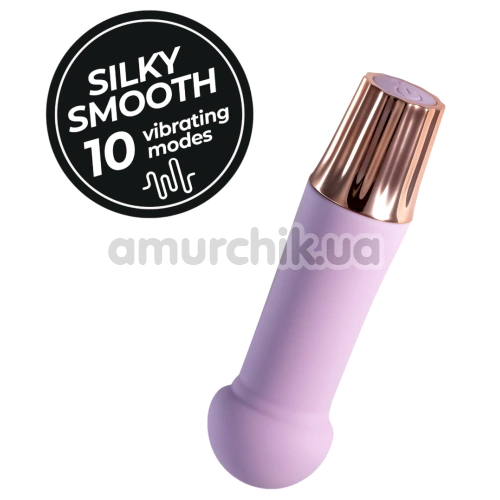 Кліторальний вібратор Crushious Mellow Puff, бузковий