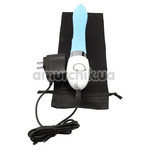 Вибратор Lelo Iris Blue (Лело Ирис Блю), голубой