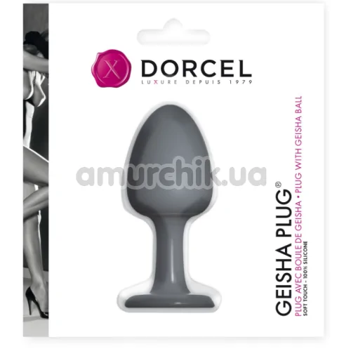 Анальная пробка Dorcel Geisha Plug, черная