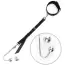 Анальний гак з нашийником і знімною кулькою Art of Sex Anal Hook Bondage Set 4, срібний - Фото №1
