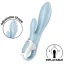 Вибратор Satisfyer Air Pump Bunny 1, голубой - Фото №7