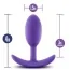 Анальна пробка Luxe Wearable Vibra Slim Plug Medium, фіолетова - Фото №5