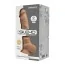 Фалоімітатор Silexd Premium Silicone Dildo Model 1 Size 9, карамельний - Фото №3