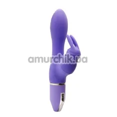 Вибратор Purrfect Silicone Deluxe Duo Vibe, фиолетовый - Фото №1