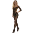 Комбинезон Star Night Off-Shoulder Crotchless Fishnet Bodystocking, черный - Фото №4