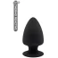 Анальная пробка Cheeky Love Premium Silicone Plug S, черная - Фото №2