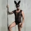 Костюм зайчика JSY Sexy Lingerie SO3675 чорний: боді + маска + краватка-метелик - Фото №4