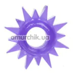 Ерекційне кільце Textured Ring, фіолетове - Фото №1