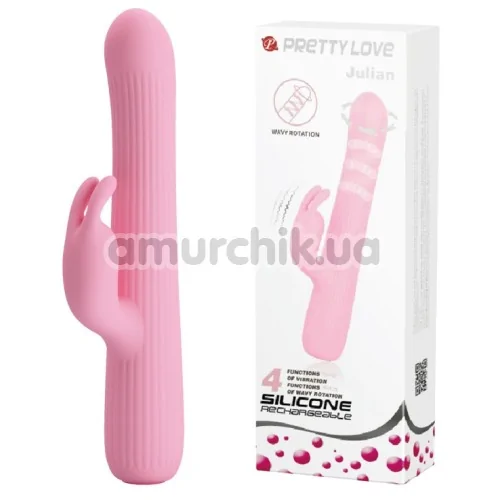 Вибратор Pretty Love Julian, розовый