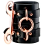 Фіксатори для рук Kinky Diva High Gloss Bondage Wrist Cuffs, чорні - Фото №1