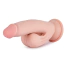 Фаллоимитатор Knight Cock Triple Density Dildo 8.5, телесный - Фото №2