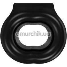Віброкільце Bathmate Vibe Rings Stretch, чорне - Фото №1