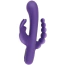 Вибратор Love Rabbit Tripple Plesuare Vibrator, фиолетовый - Фото №2