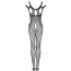 Комбінезон Obsessive Bodystocking G322, чорний - Фото №6