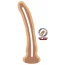 Фалоімітатор Get Real Dual Density 9 Inch Dong, тілесний - Фото №3