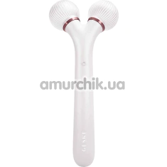 Ультразвуковой массажер для лица Geske Sonic Facial Roller 4 in 1, кремовый - Фото №1