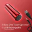 Клиторальный вибратор Kool Vibes Rechargeable Bullet, красный - Фото №10