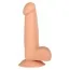 Фаллоимитатор Dix Dong W Suction Cup 6 17.5 см, телесный - Фото №1