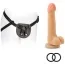 Страпон SX For You Harness Kit With 7 Cock, телесный - Фото №1