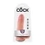 Фалоімітатор King Cock With Balls, 19.4 см тілесний - Фото №10