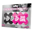 Украшения для сосков Eye Candy Peekaboos Bad Girl - крестики, черные и розовые - Фото №4