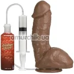 Фалоімітатор з еякуляцією The Amazing Squirting Realistic Cock, коричневий - Фото №1