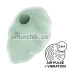 Симулятор орального секса для женщин с вибрацией Satisfyer Cloud Dancer, бирюзовый - Фото №1