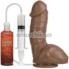 Фаллоимитатор с эякуляцией The Amazing Squirting Realistic Cock, коричневый - Фото №1