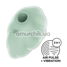 Симулятор орального сексу для жінок з вібрацією Satisfyer Cloud Dancer, бірюзовий - Фото №1
