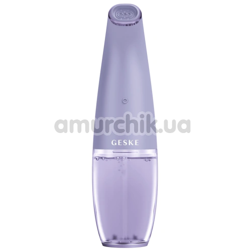 Устройство для очищения кожи лица Geske Aqua-Stream Face Cleanser 8 in 1, сиреневое - Фото №1