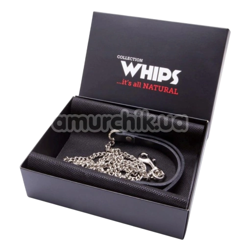 Поводок Whips Collection Leash For Her, черный