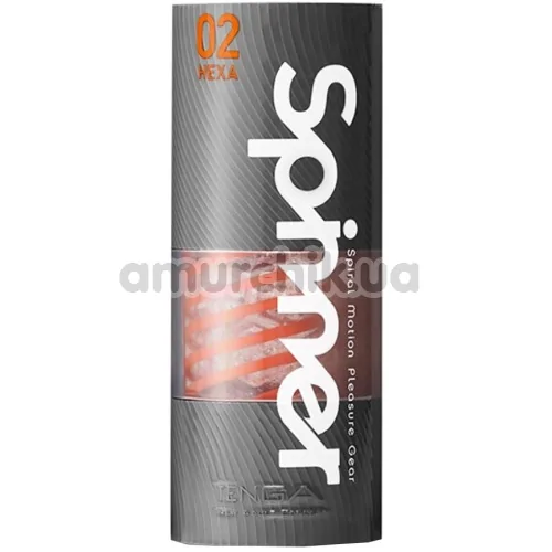 Мастурбатор Tenga Spinner Hexa 02, прозрачный