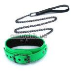 Ошейник с поводком Electra Play Things Collar & Leash, салатовый - Фото №1