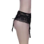 Комплект Star Night Mesh & Bow Garter Panties, чорний: пояс для панчіх + трусики-стрінги - Фото №6
