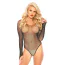 Боди Leg Avenue Falling 4 U Rhinestone Bodysuit, черное - Фото №4