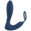 Вібростимулятор простати з ерекційним кільцем Vibrating Prostate Plug With Cock Ring, синій - Фото №2