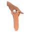 Мастурбатор-насадка Nature Skin 2 in 1 Extension + Masturbator M, тілесний - Фото №12