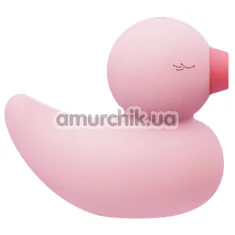 Симулятор орального сексу для жінок з вібрацією CuteVibe Ducky, рожевий - Фото №1