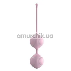 Вагинальные шарики Odeco O-Balls Duo, розовые - Фото №1