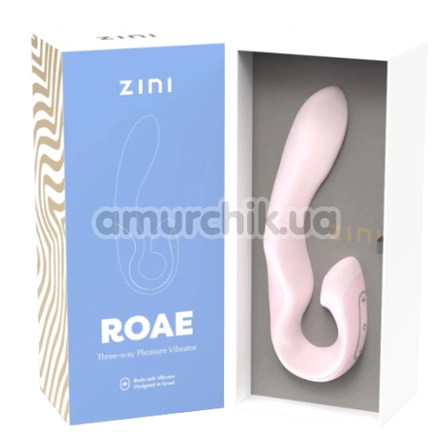 Вібратор для точки G Zini Roae, рожевий