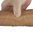 Вибратор с ротацией Dual-Layered Silicone Nature Cock LV410210, телесный - Фото №9