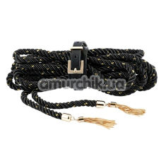 Веревка Guilty Pleasure Embrace Rope 3M, черная - Фото №1