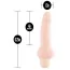 Вибратор Silicone Willy's Cowboy 6.25, телесный - Фото №4