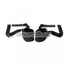 Фиксаторы для рук Lelo Etherea Silk Cuffs, черные - Фото №1